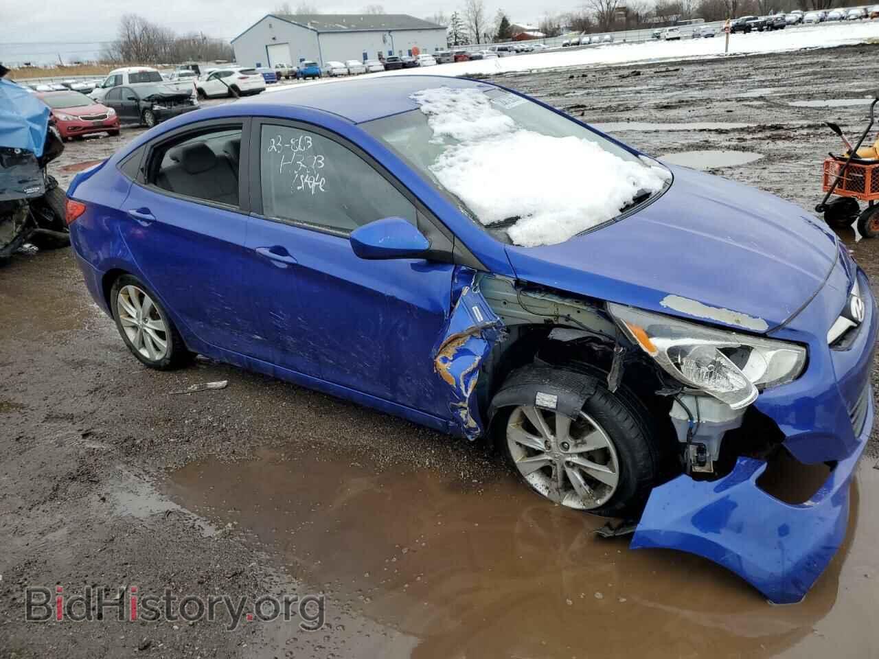 2012 HYUNDAI ACCENT - VIN: KMHCU4AE7CU051863 - Фото 4