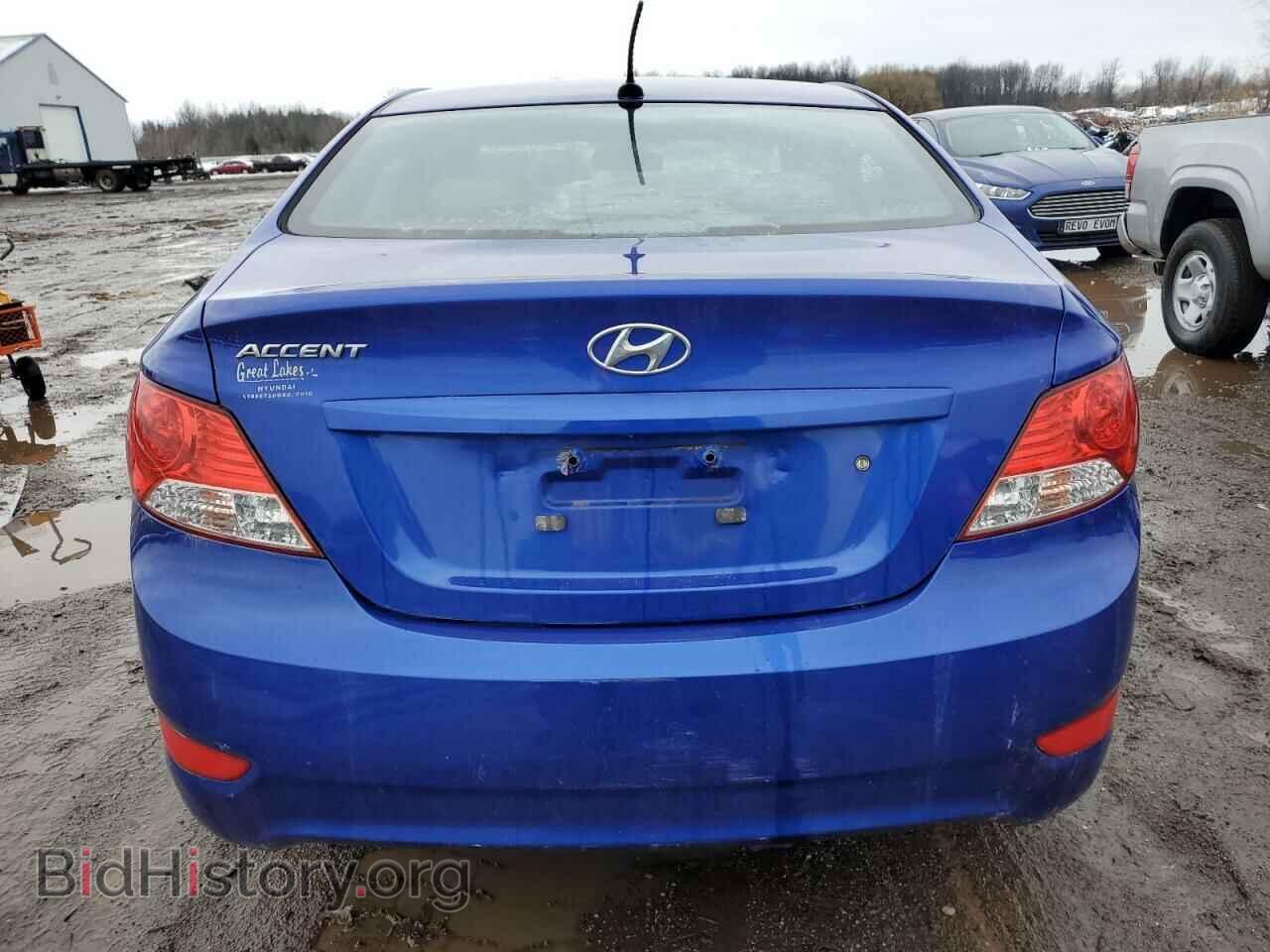 2012 HYUNDAI ACCENT - VIN: KMHCU4AE7CU051863 - Фото 6