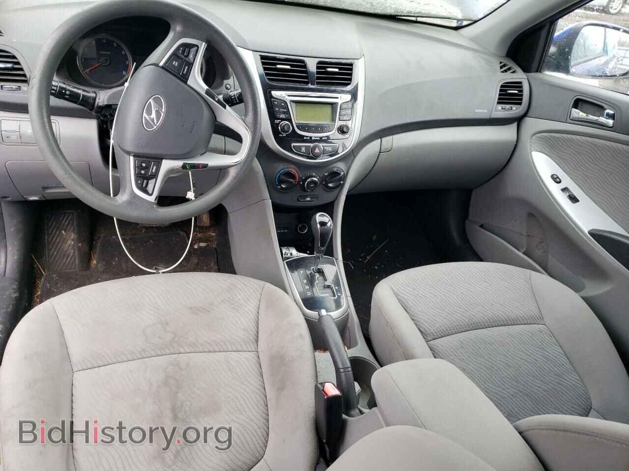 2012 HYUNDAI ACCENT - VIN: KMHCU4AE7CU051863 - Фото 8