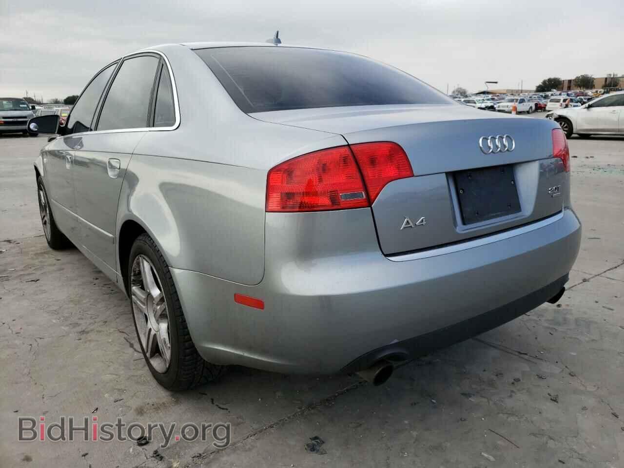 2007 AUDI A4 - VIN: WAUDF78E97A209148 - Фото 3