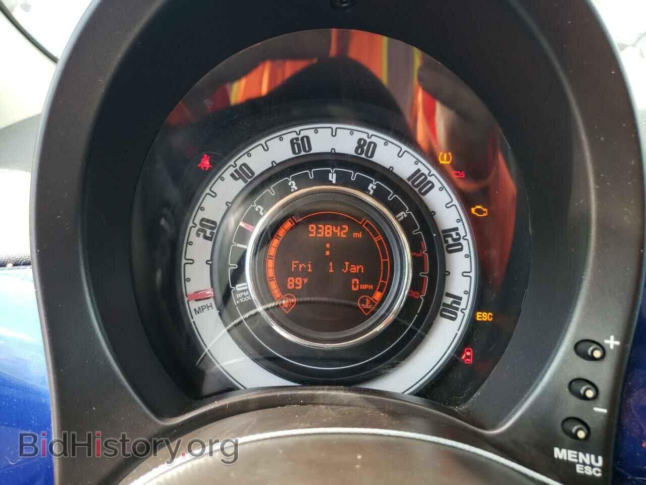 2012 FIAT 500 - VIN: 3C3CFFCR3CT117723 - Фото 9