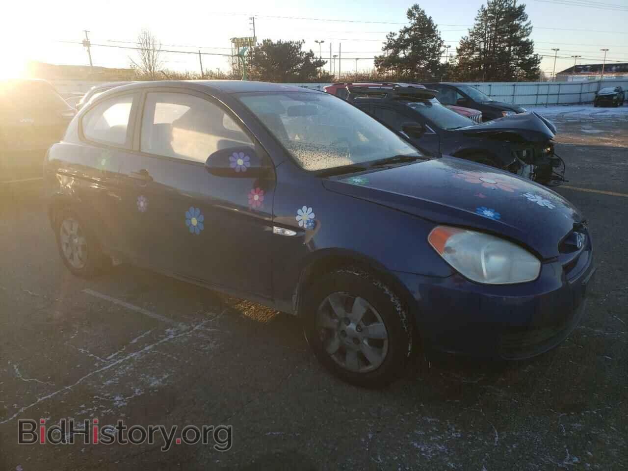 2007 HYUNDAI ACCENT - VIN: KMHCM36C77U002041 - Фото 4