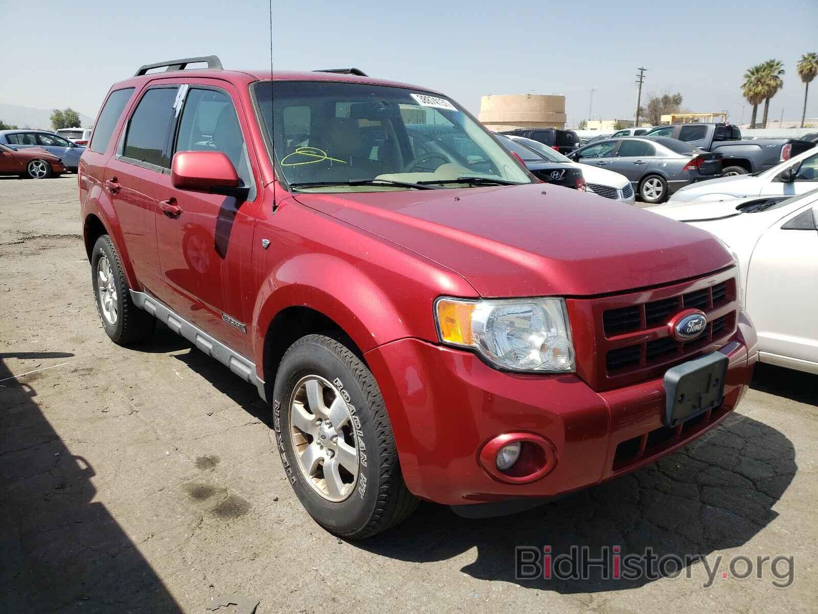 Photo 1FMCU94188KA26186 - FORD ESCAPE 2008