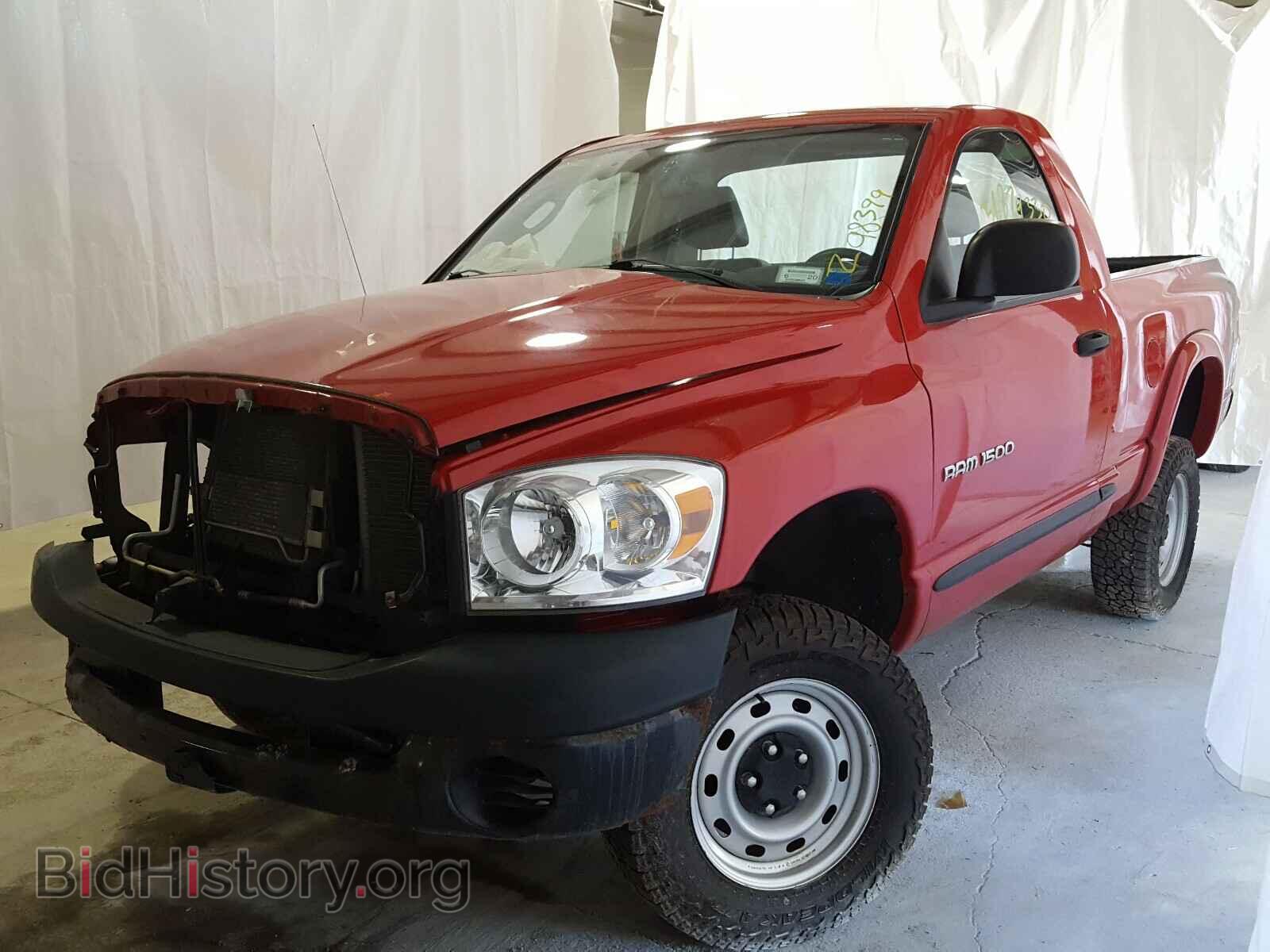 2007 DODGE RAM 1500 - VIN: 1D7HU16N17J560832 - Фото 2