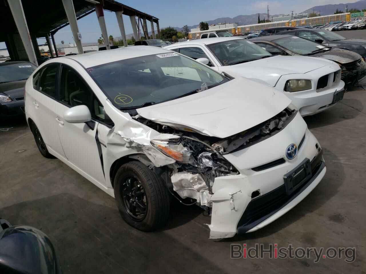 Photo JTDKN3DU2C5483779 - TOYOTA PRIUS 2012