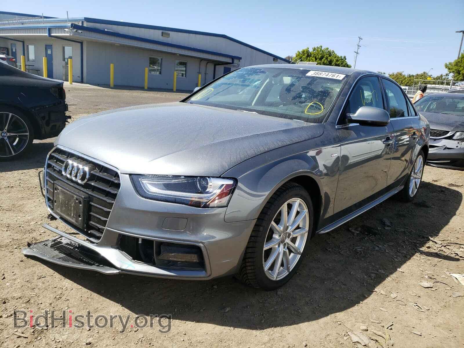 2016 AUDI A4 - VIN: WAUBFAFL6GN000609 - Фото 2