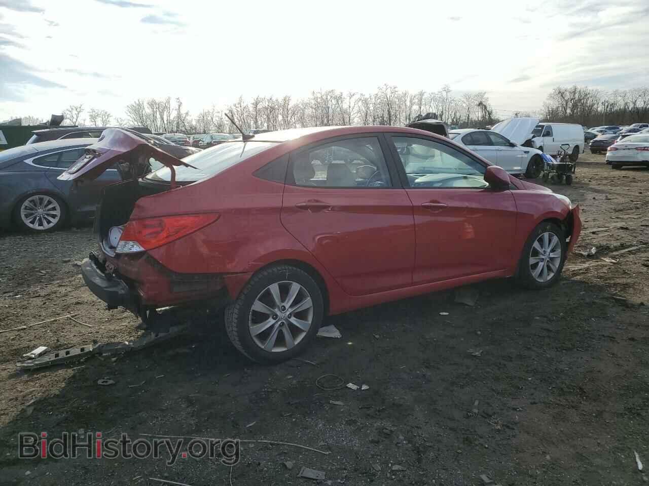 2014 HYUNDAI ACCENT - VIN: KMHCU4AE3EU592816 - Фото 3