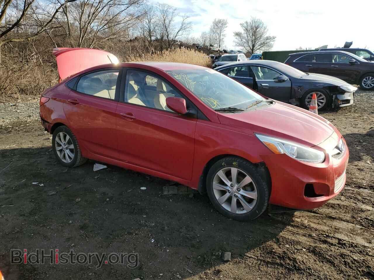 2014 HYUNDAI ACCENT - VIN: KMHCU4AE3EU592816 - Фото 4