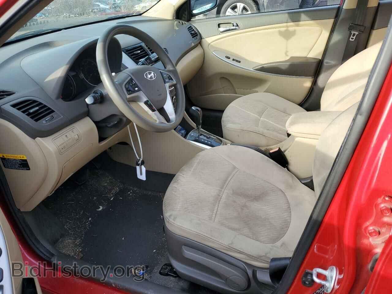 2014 HYUNDAI ACCENT - VIN: KMHCU4AE3EU592816 - Фото 7