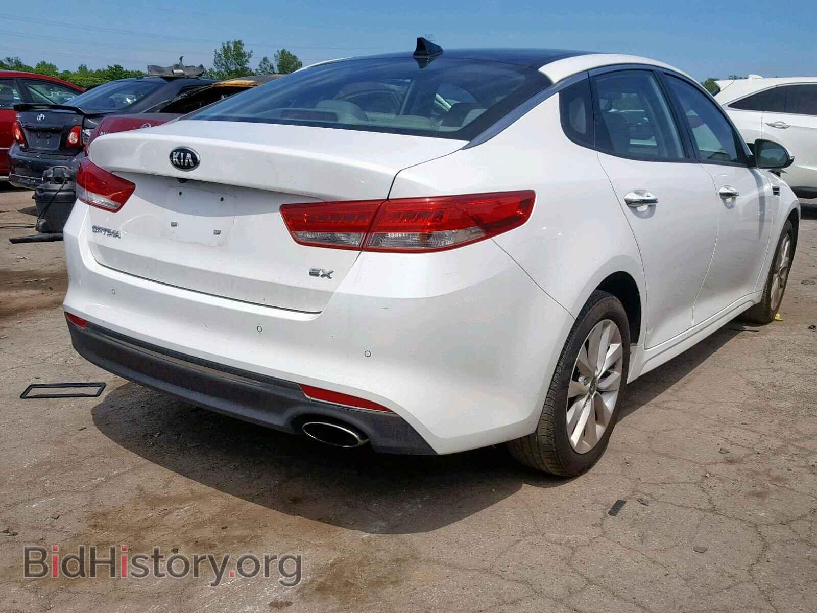 2016 KIA OPTIMA EX - VIN: 5XXGU4L3XGG001925 - Фото 4