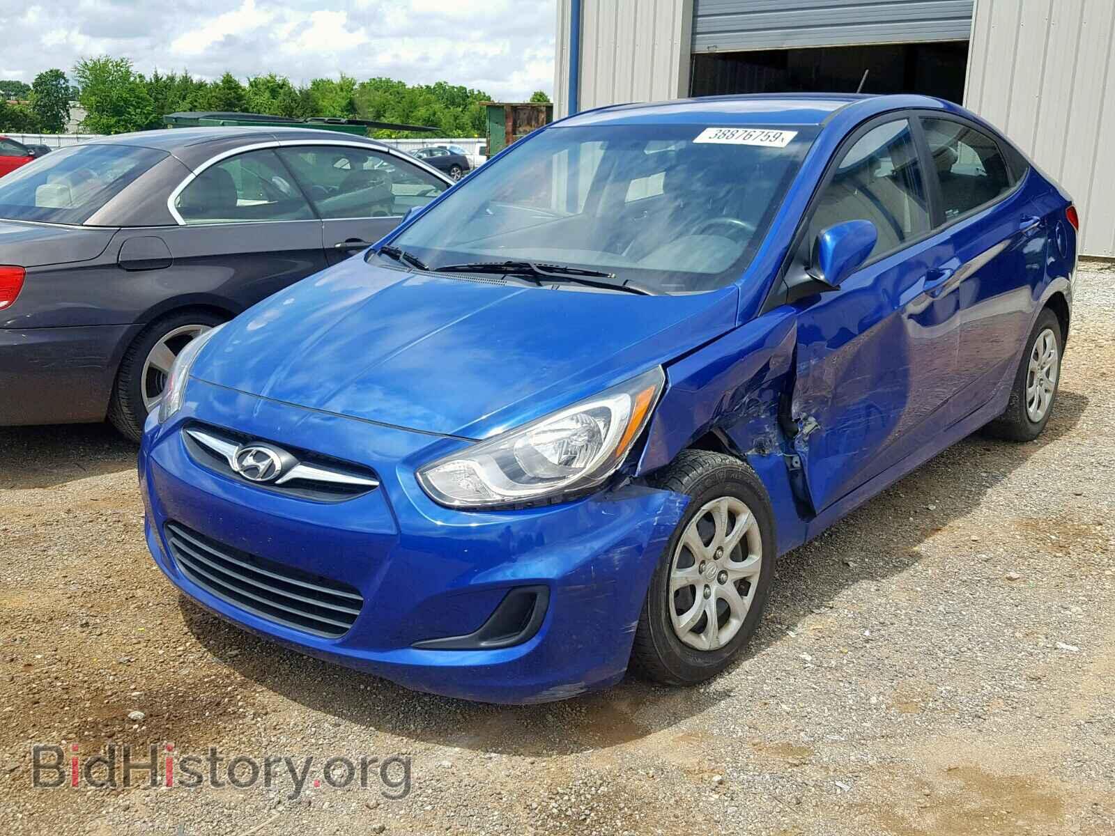 2013 HYUNDAI ACCENT - VIN: KMHCT4AE8DU390667 - Фото 2