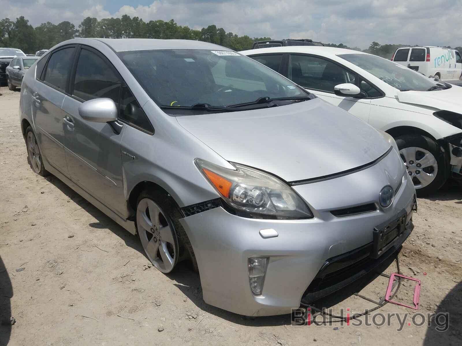 Фотография JTDKN3DU8C5504490 - TOYOTA PRIUS 2012