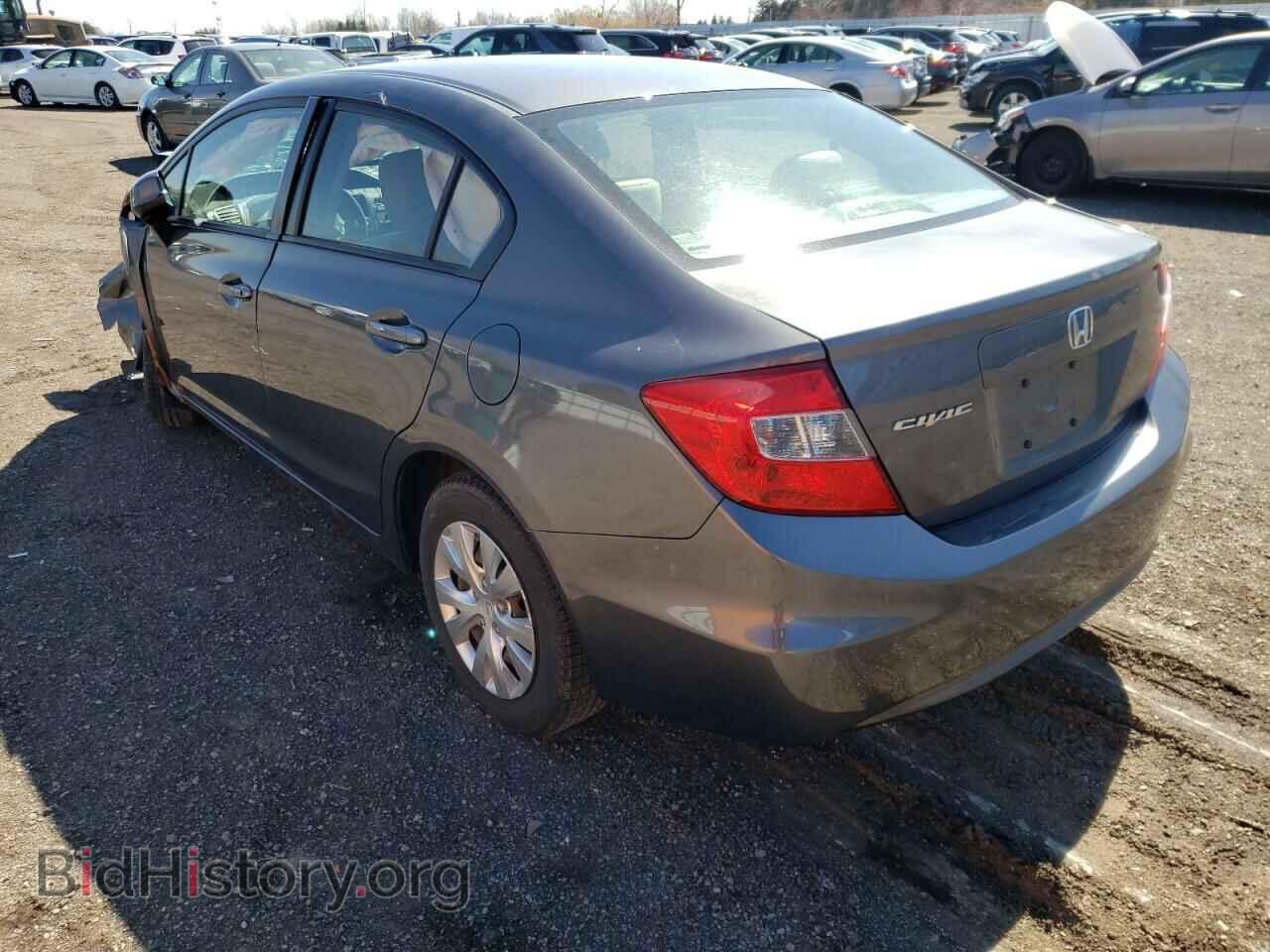 2012 HONDA CIVIC - VIN: 2HGFB2F47CH023819 - Фото 3