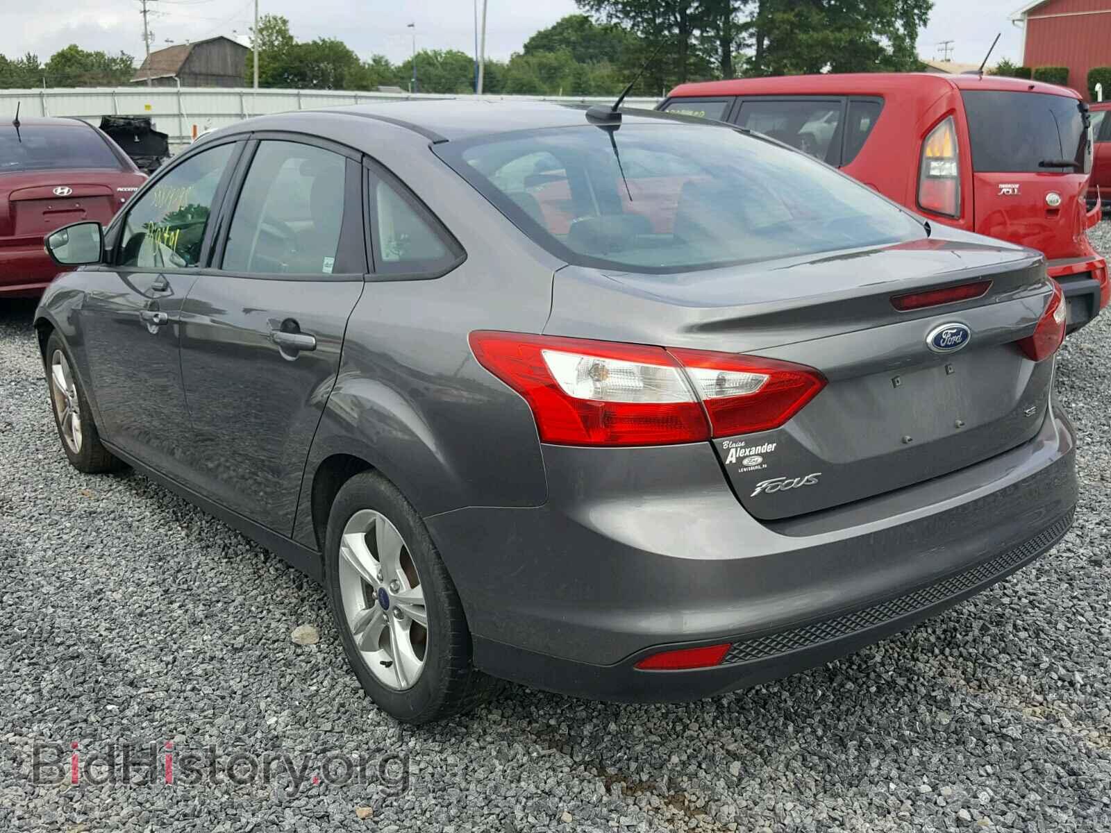 2014 FORD FOCUS - VIN: 1FADP3F2XEL344860 - Фото 3