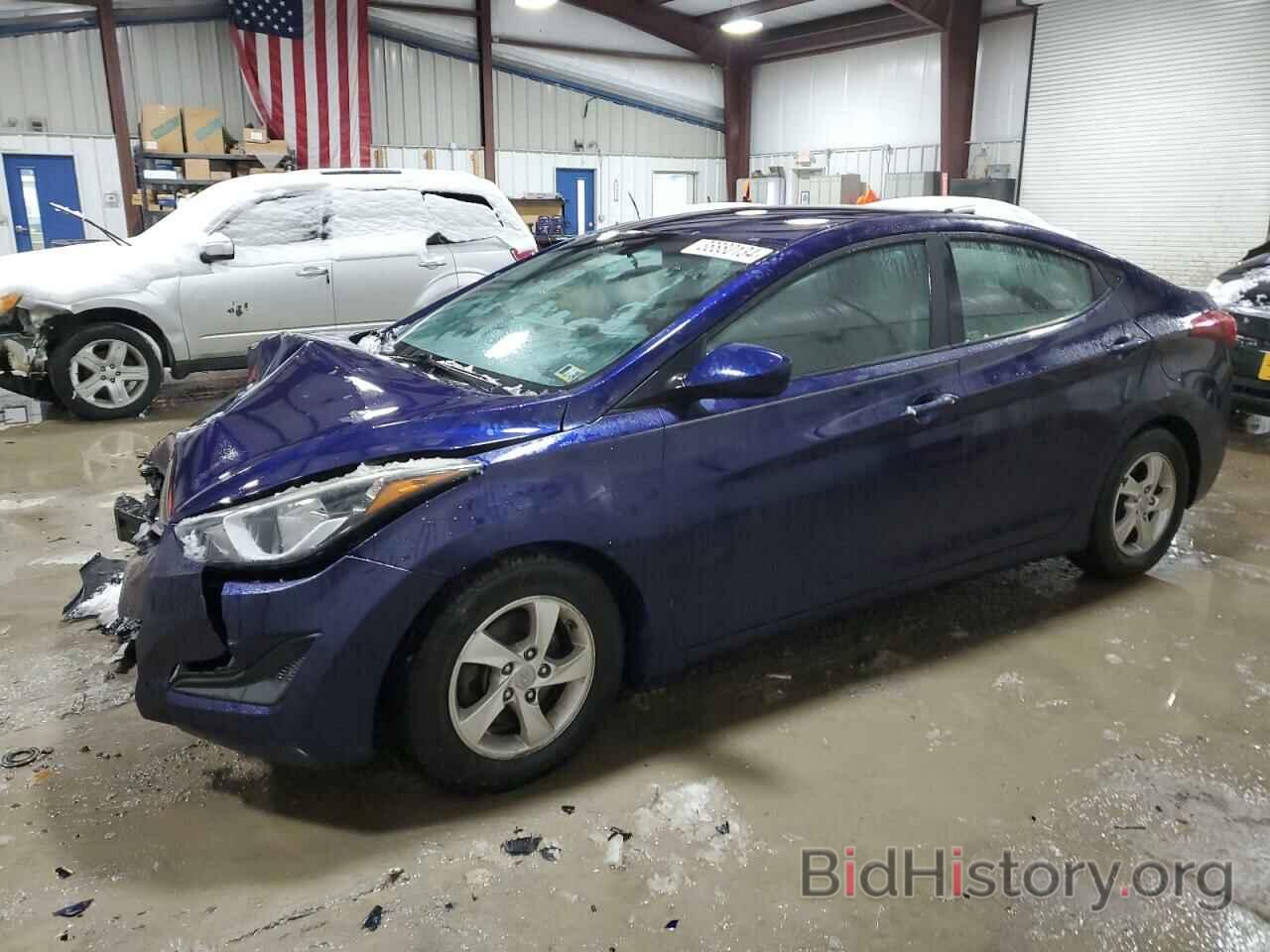 Photo 5NPDH4AE6EH537011 - HYUNDAI ELANTRA 2014