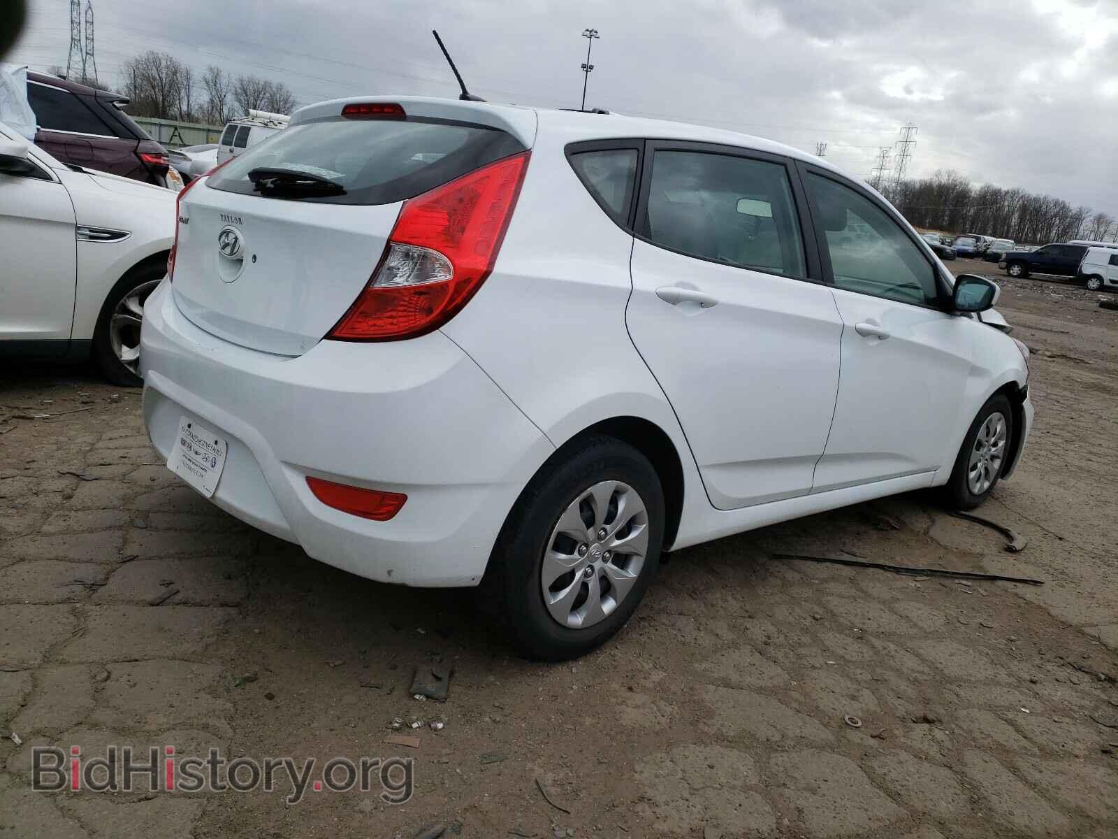 2017 HYUNDAI ACCENT - VIN: KMHCT5AE7HU338894 - Фото 4
