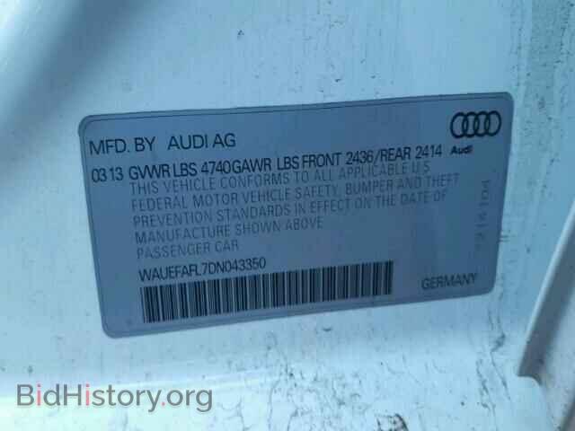 2013 AUDI A4 - VIN: WAUEFAFL7DN043350 - Photo 9