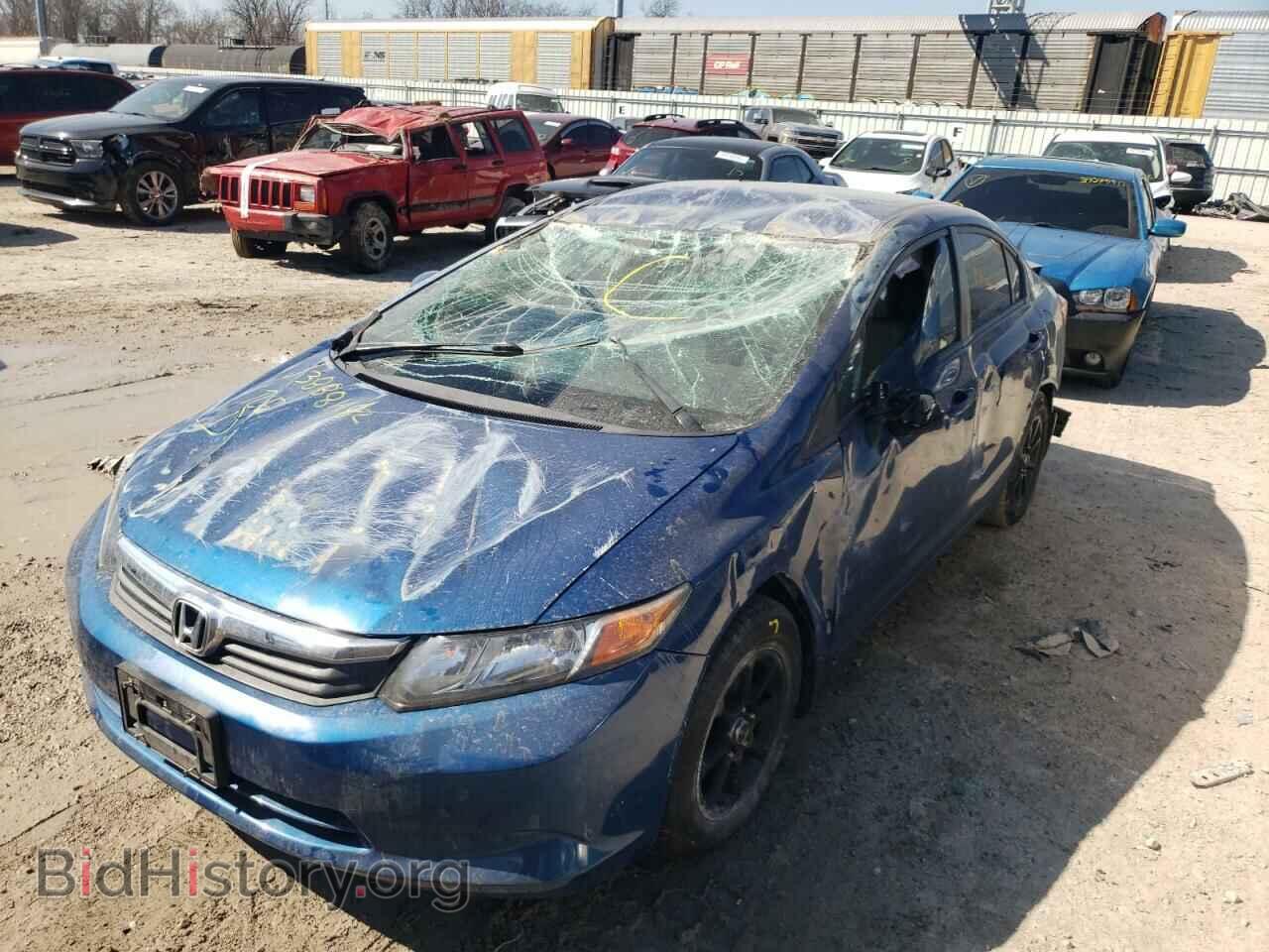 2012 HONDA CIVIC - VIN: 19XFB2F57CE340096 - Фото 2