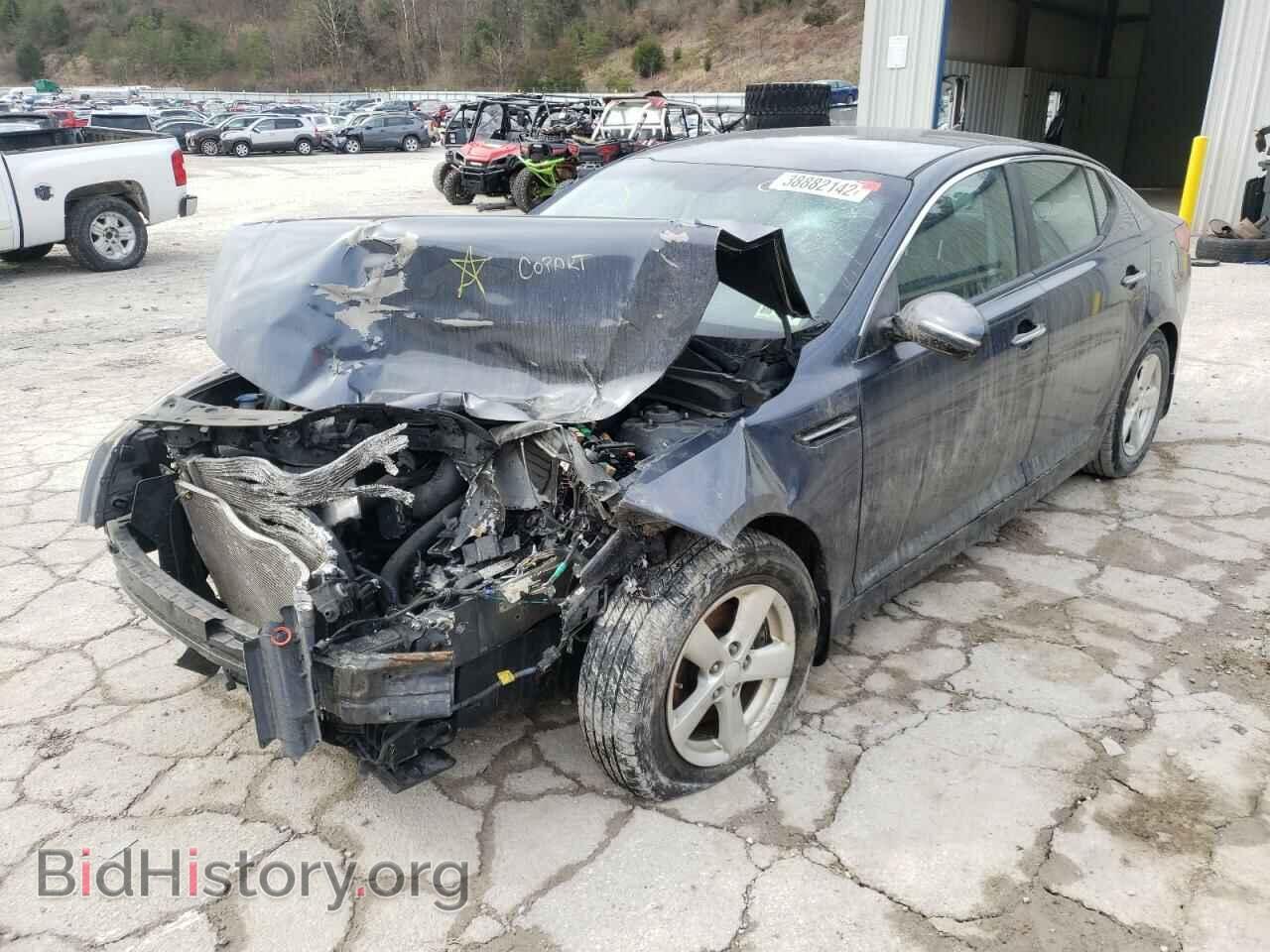 2015 KIA OPTIMA - VIN: KNAGM4A77F5579082 - Фото 2