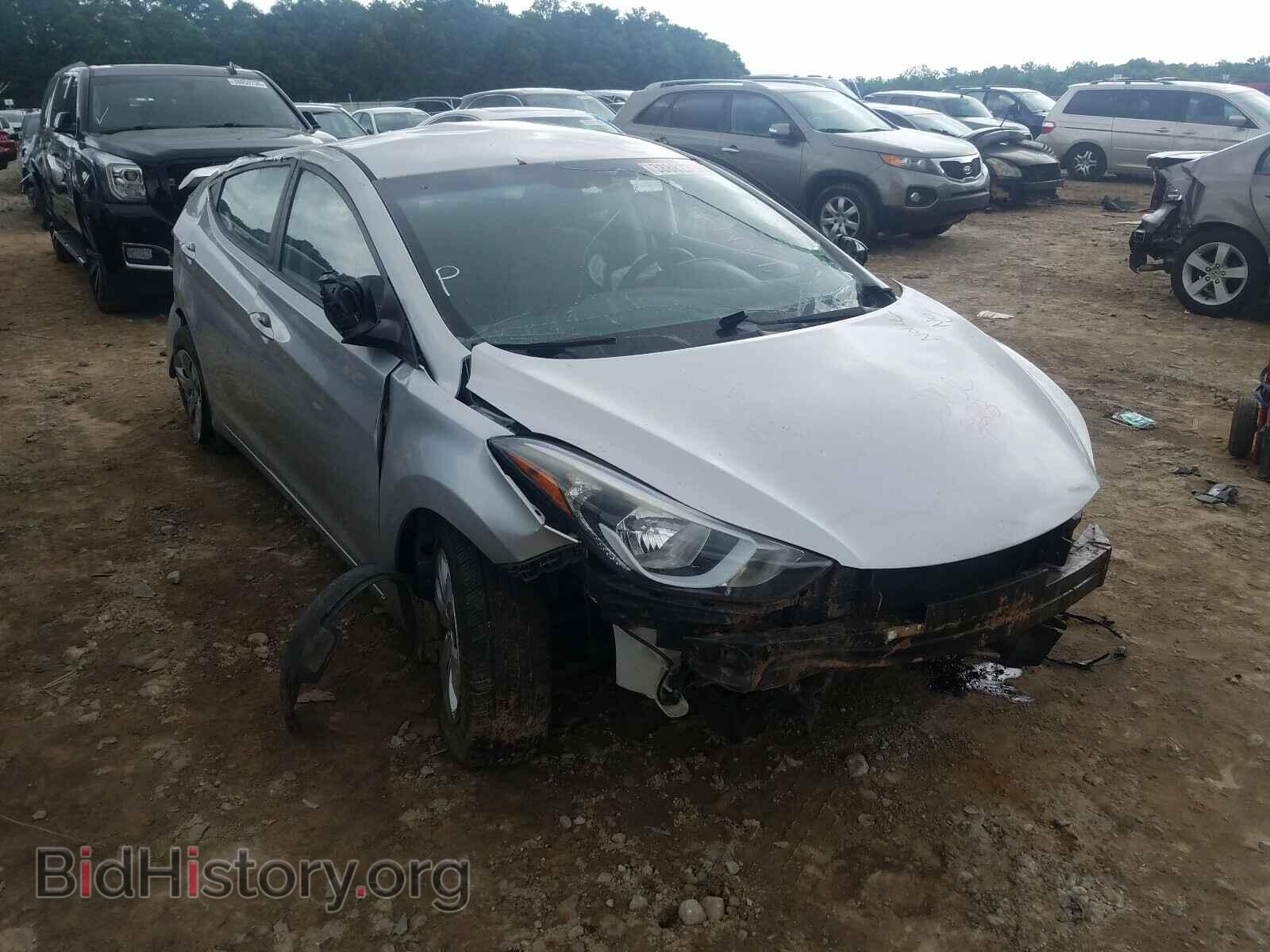Фотография 5NPDH4AE2GH692898 - HYUNDAI ELANTRA 2016