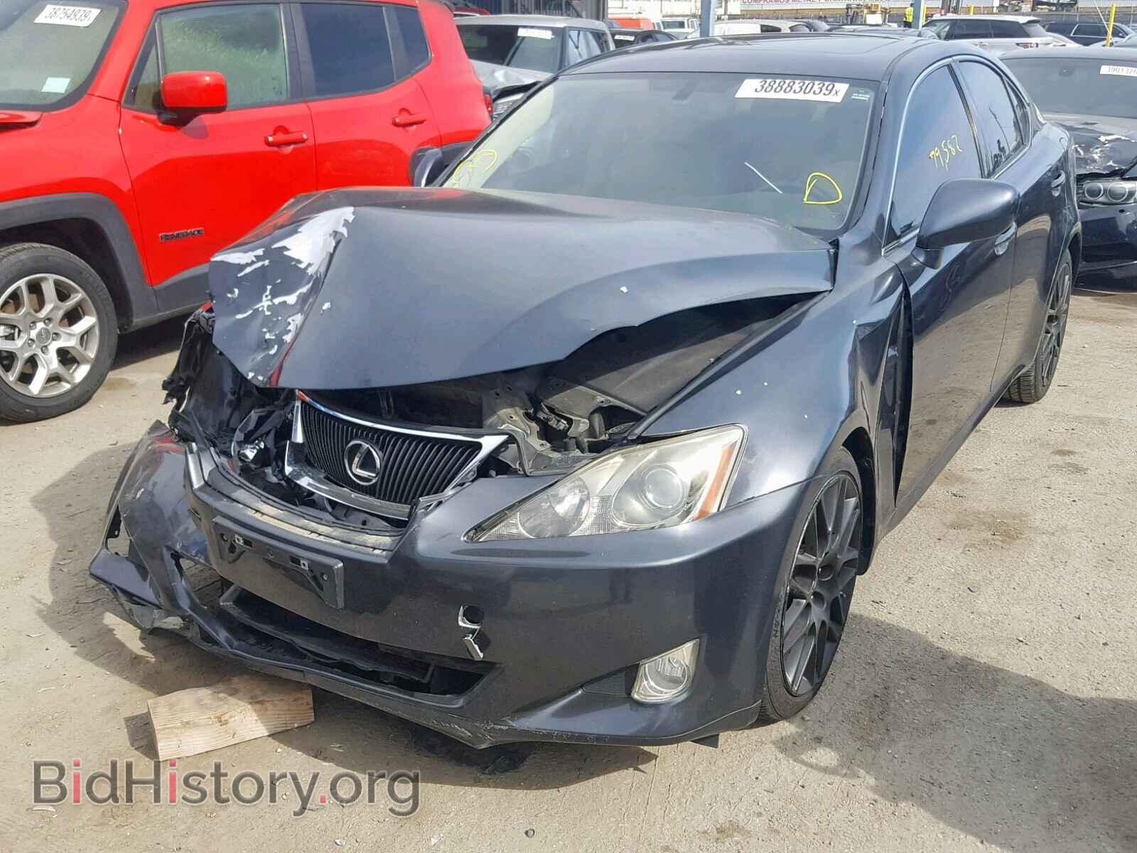 2007 LEXUS IS - VIN: JTHBE262675014639 - Фото 2