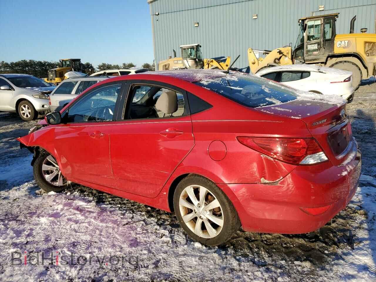 2014 HYUNDAI ACCENT - VIN: KMHCU4AE3EU776508 - Фото 2