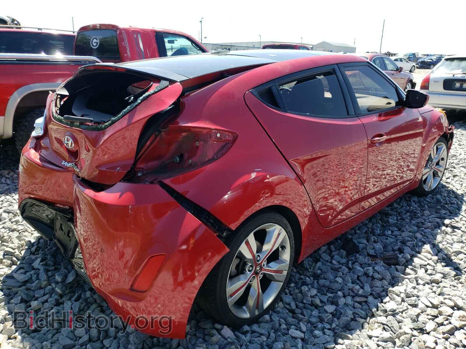 2012 HYUNDAI VELOSTER - VIN: KMHTC6AD1CU071631 - Фото 4