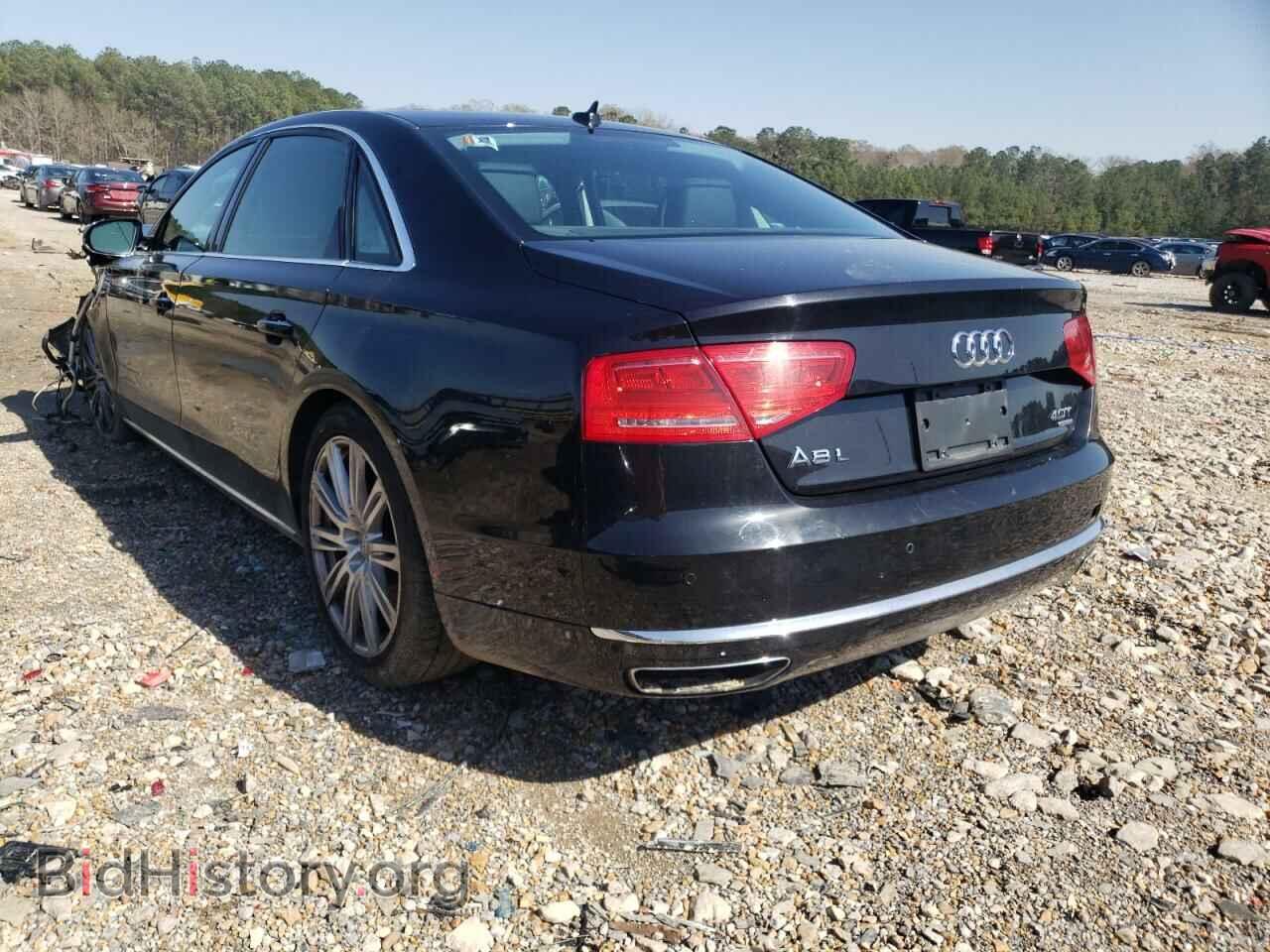 2014 AUDI A8 - VIN: WAUR2AFD0EN007720 - Фото 3