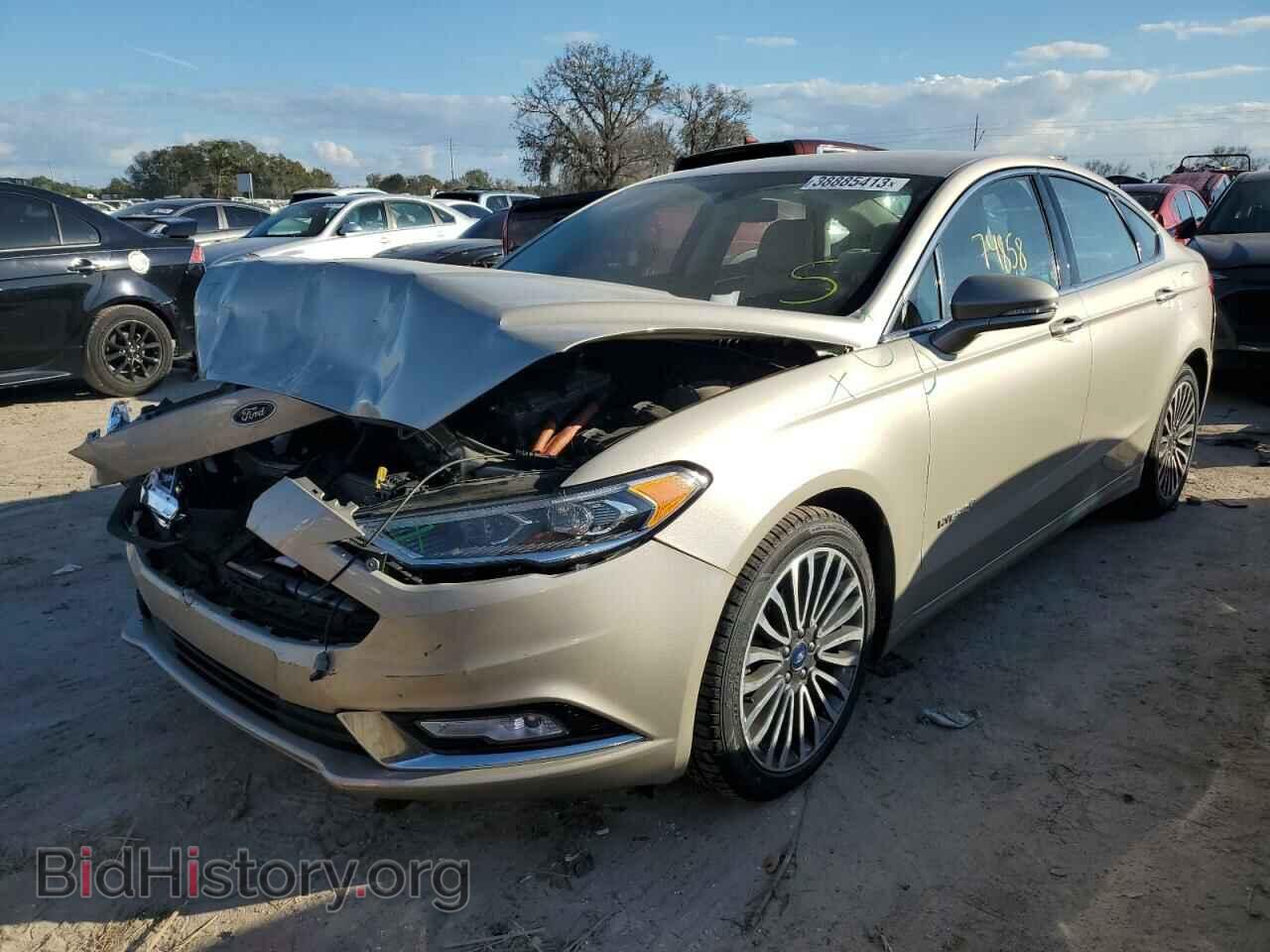Photo 3FA6P0RU7JR120512 - FORD FUSION 2018