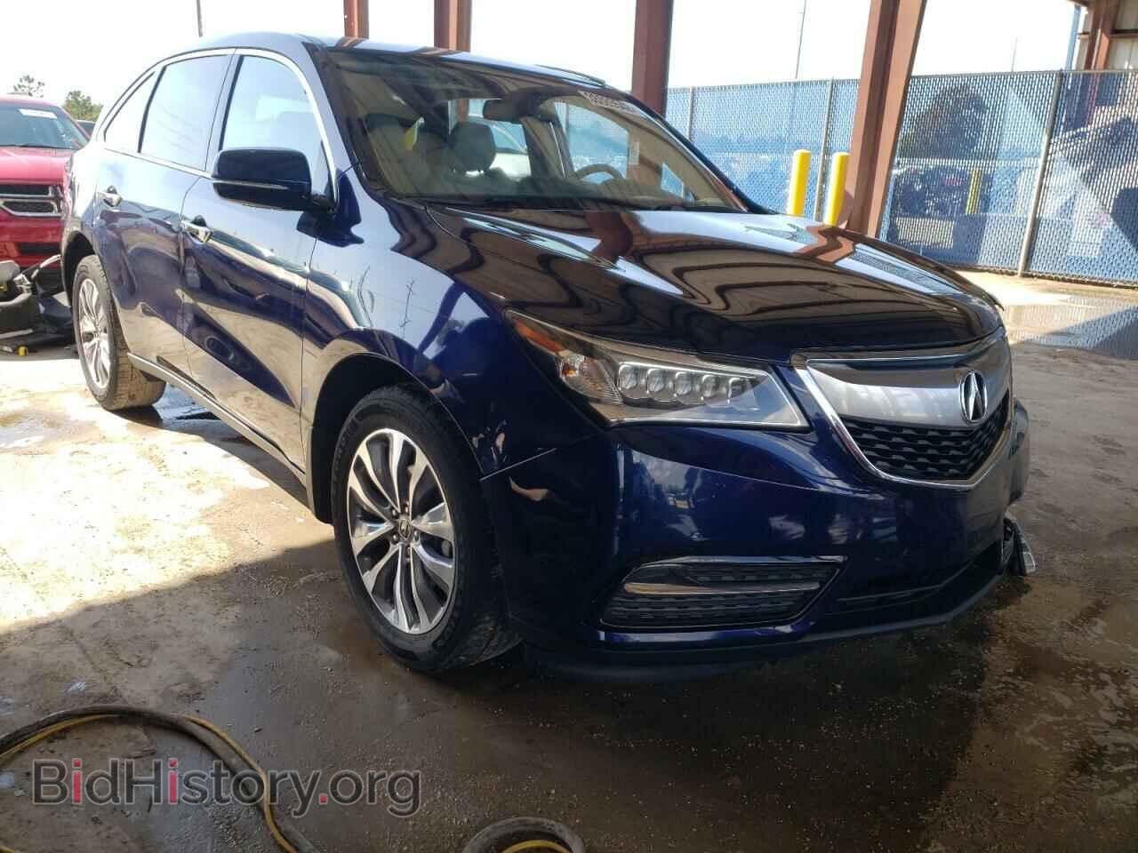 Photo 5FRYD3H4XEB009232 - ACURA MDX 2014