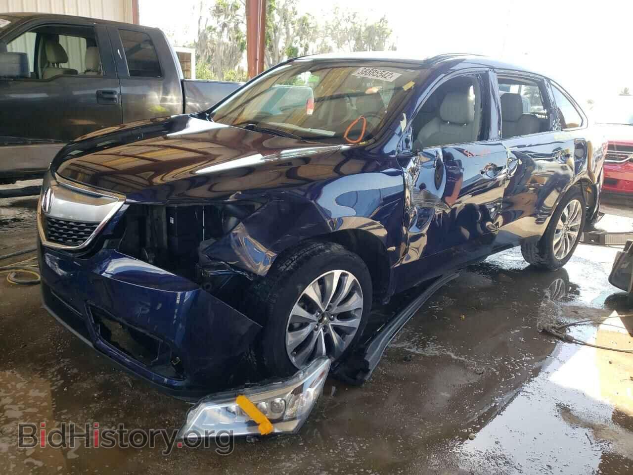2014 ACURA MDX - VIN: 5FRYD3H4XEB009232 - Фото 2
