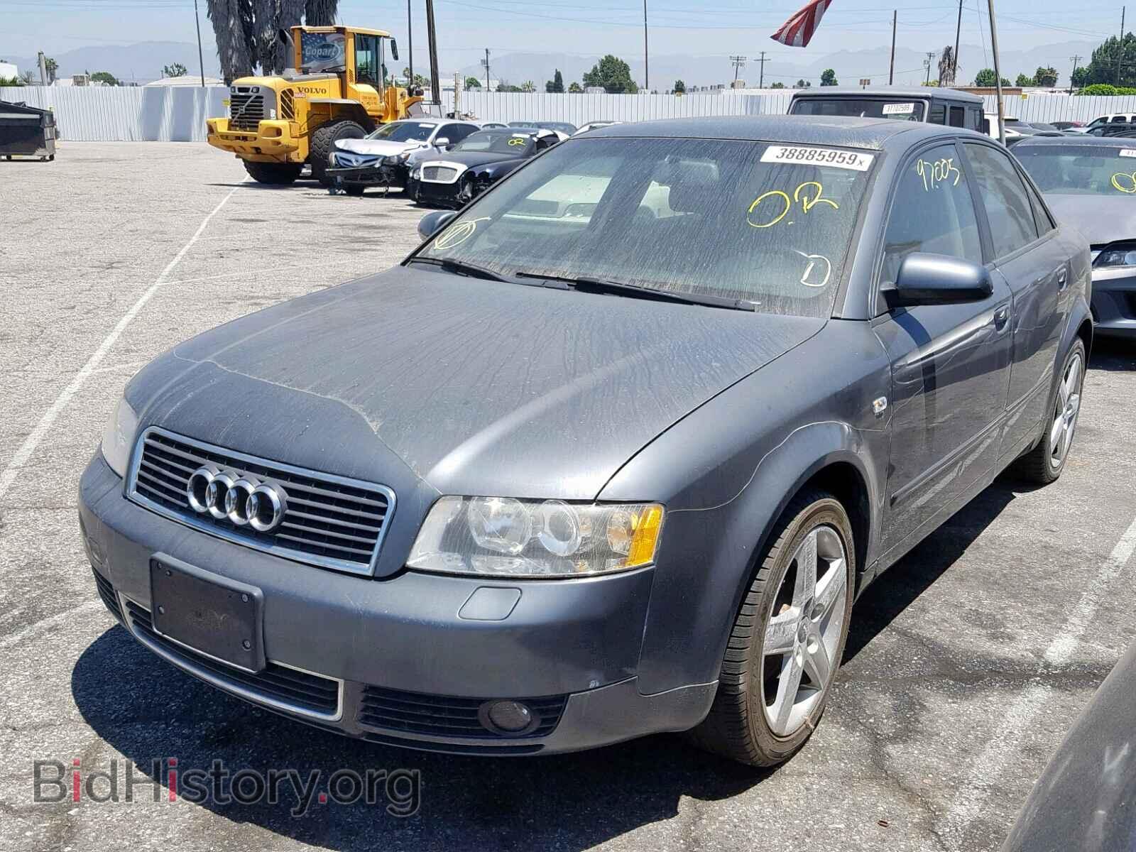 2005 AUDI A4 - VIN: WAUJC68E05A095656 - Фото 2
