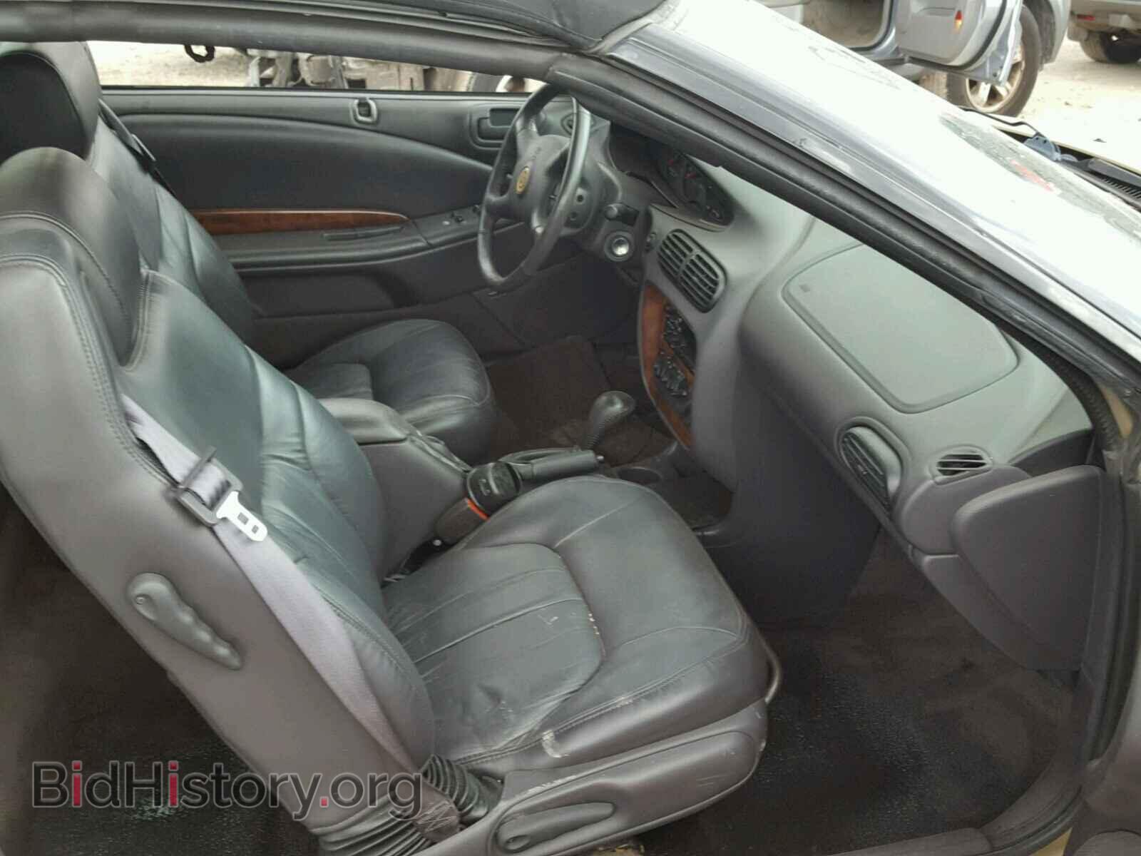 2000 CHRYSLER SEBRING - VIN: 3C3EL55H9YT206042 - Фото 5