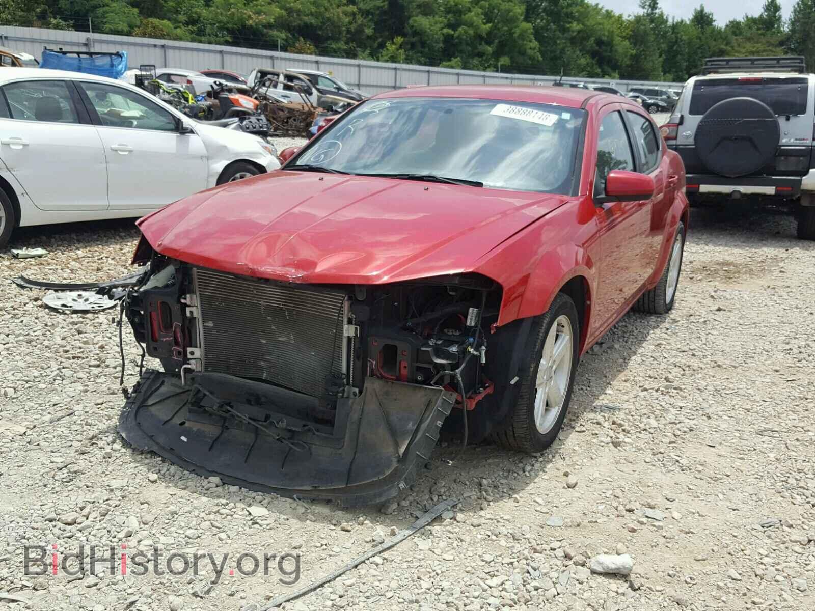 2013 DODGE AVENGER - VIN: 1C3CDZCB6DN680762 - Photo 2
