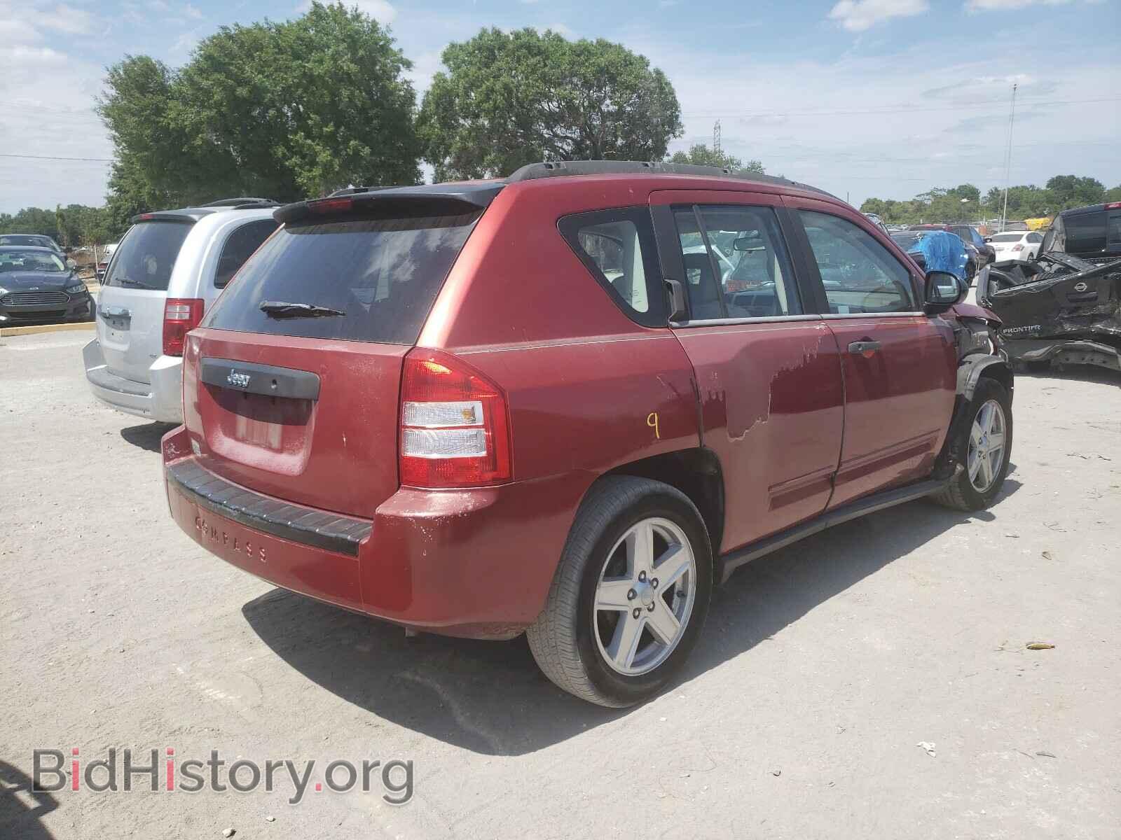 2008 JEEP COMPASS - VIN: 1J8FT47W88D649450 - Фото 4