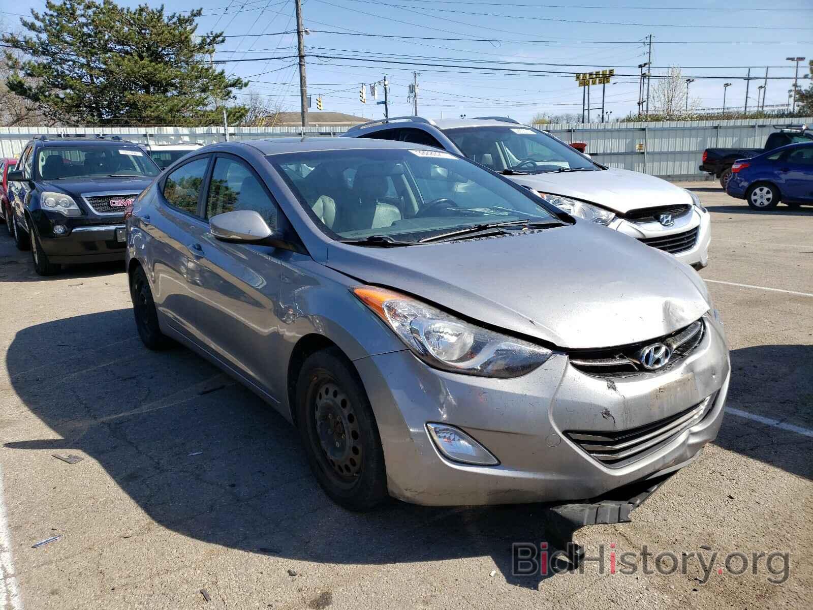 Photo KMHDH4AE7CU306679 - HYUNDAI ELANTRA 2012