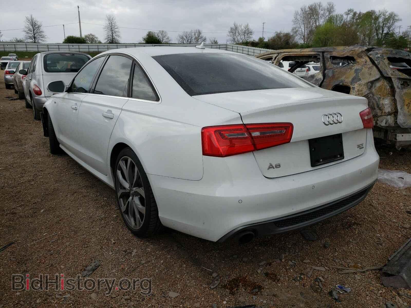 2014 AUDI A6 - VIN: WAUHGAFC7EN053534 - Фото 3