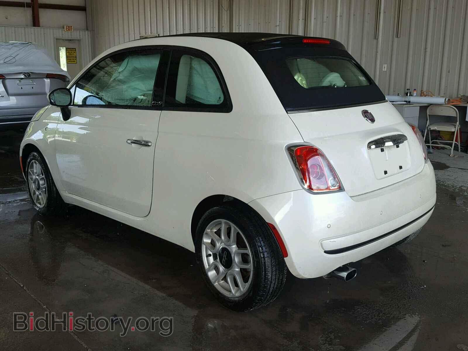 2012 FIAT 500 - VIN: 3C3CFFDR3CT351973 - Фото 3