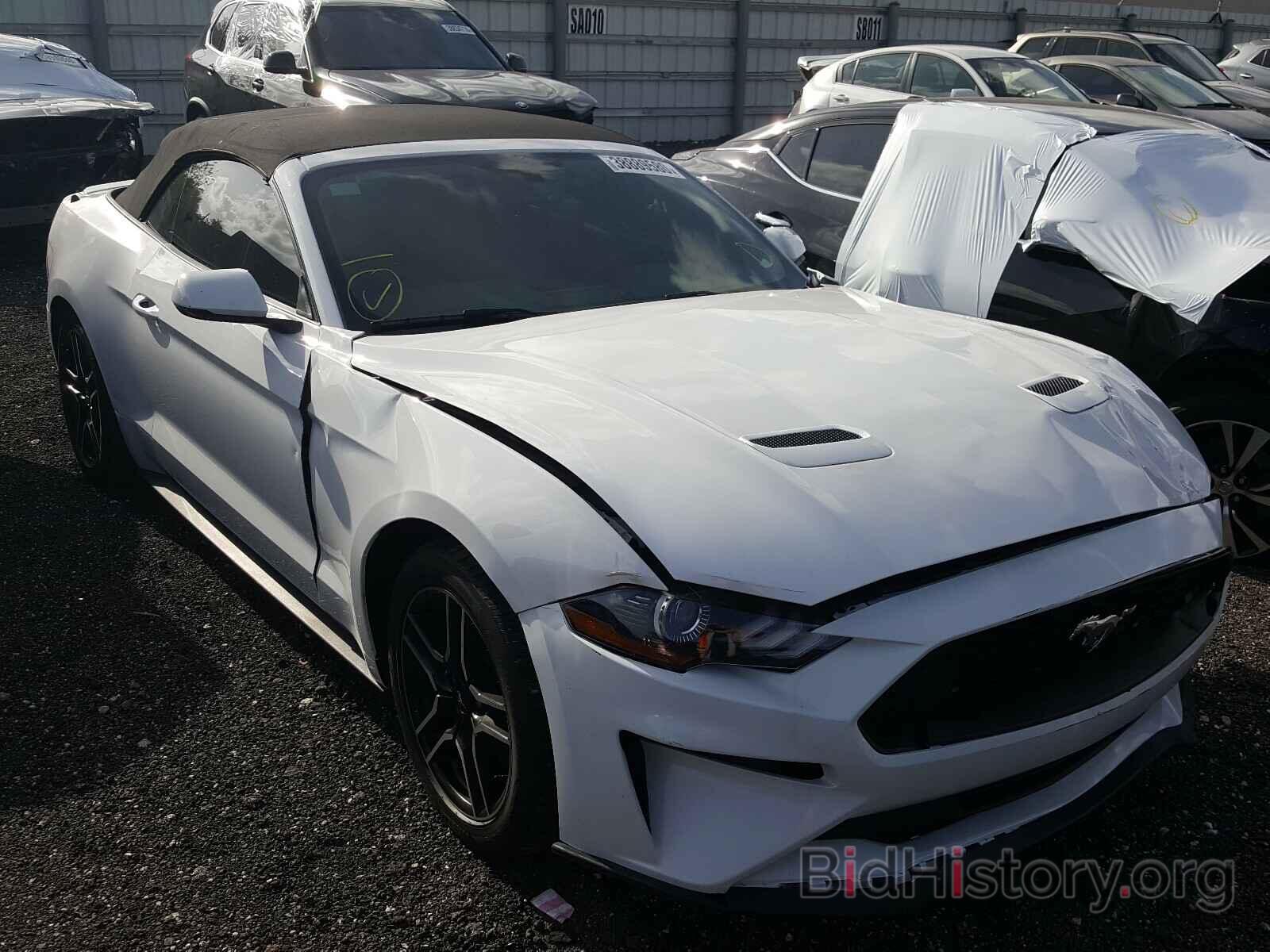 Photo 1FATP8UH1J5155660 - FORD MUSTANG 2018