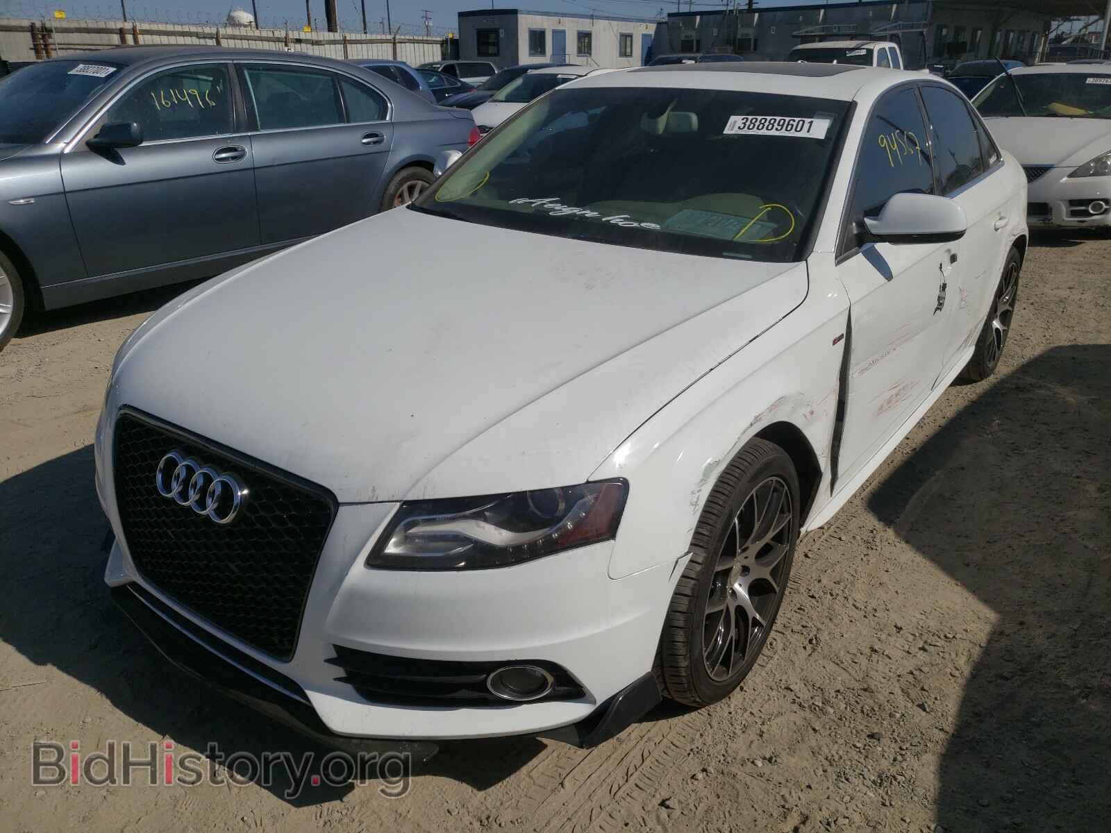 2012 AUDI A4 - VIN: WAUFFAFL8CA120351 - Фото 2