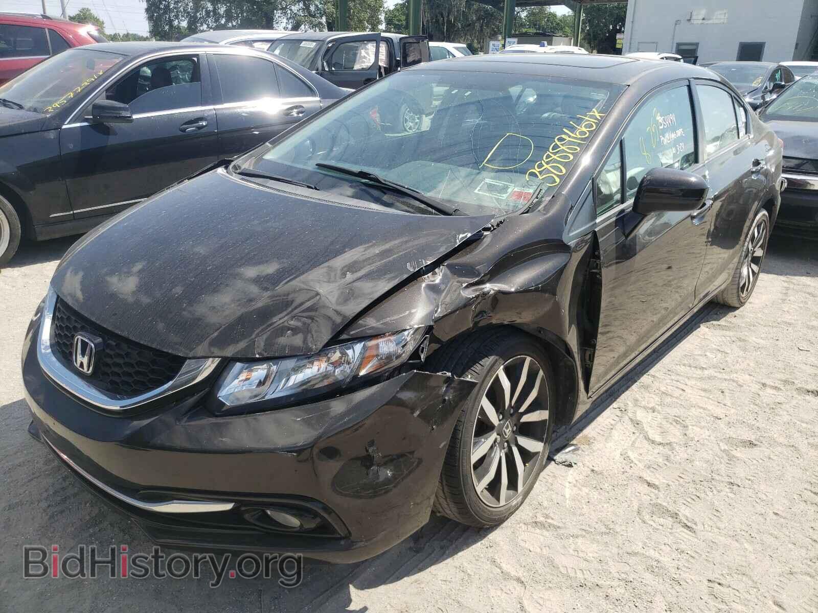 2014 HONDA CIVIC - VIN: 2HGFB2F91EH547157 - Фото 2