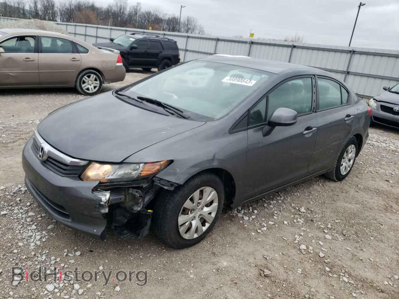 Фотография 2HGFB2F59CH607843 - HONDA CIVIC 2012