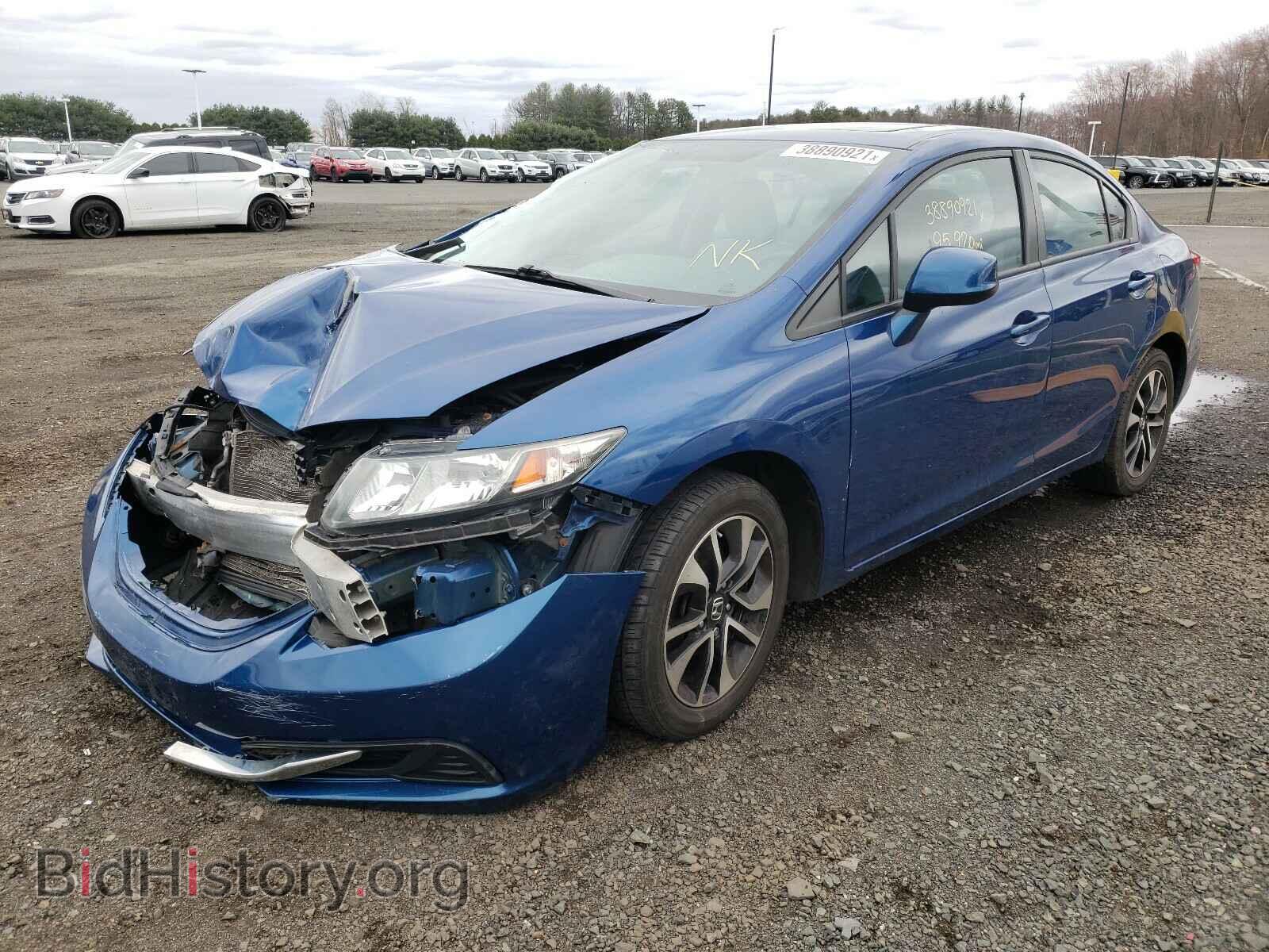 2013 HONDA CIVIC - VIN: 19XFB2F89DE254302 - Фото 2