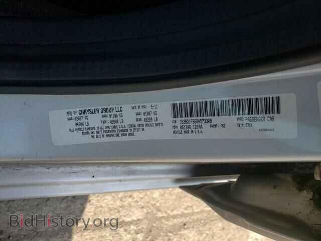 2011 DODGE AVENGER - VIN: 1B3BD1FB6BN573309 - Фото 10