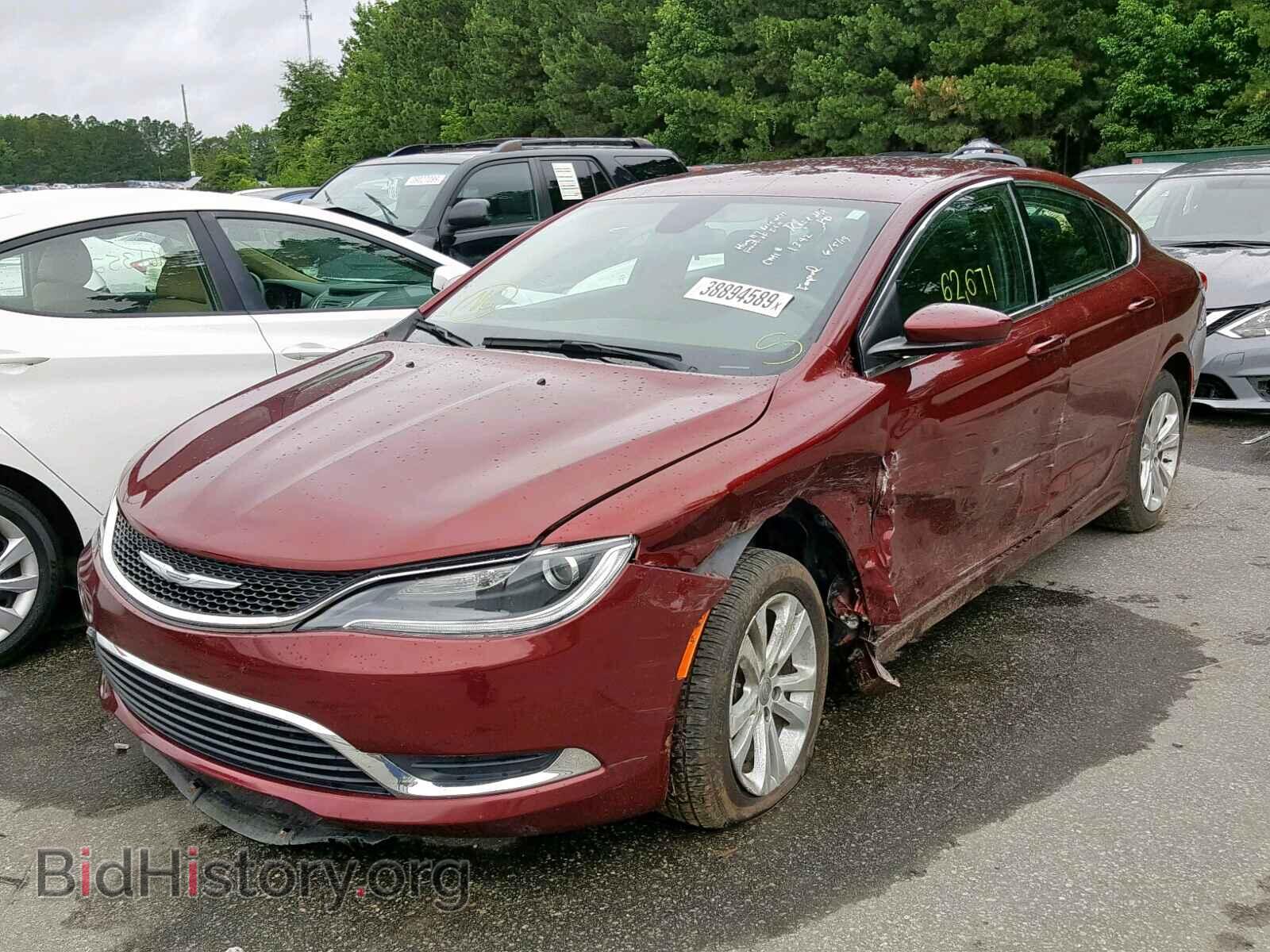 2016 CHRYSLER 200 - VIN: 1C3CCCAB3GN153463 - Фото 2