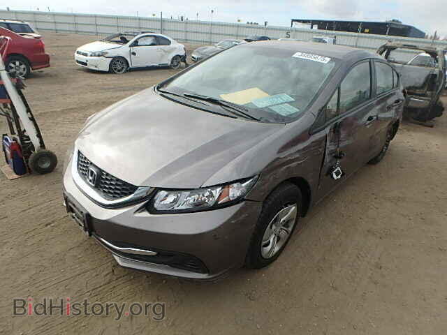 2014 HONDA CIVIC - VIN: 19XFB2F52EE244332 - Фото 2