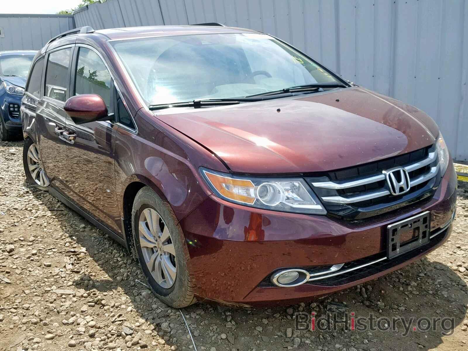 Фотография 5FNRL5H63GB119337 - HONDA ODYSSEY EX 2016