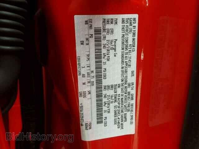 2014 FORD FOCUS - VIN: 1FADP3F29EL414929 - Фото 10
