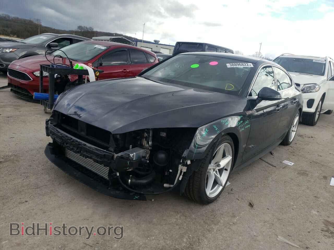 2019 AUDI A5 - VIN: WAUDNCF5XKA026204 - Фото 2