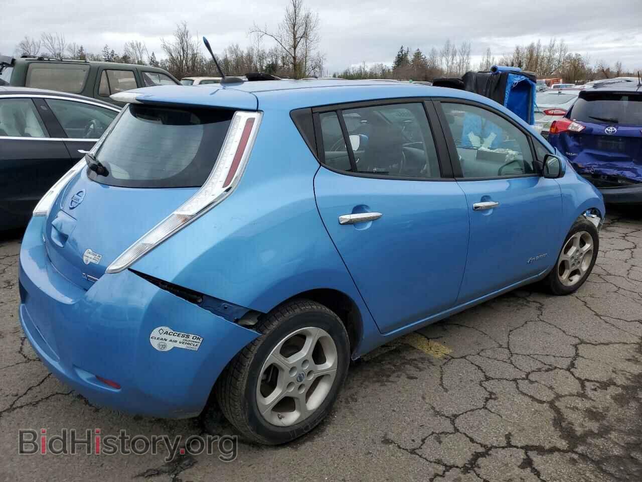2013 NISSAN LEAF - VIN: 1N4AZ0CP4DC414492 - Фото 3
